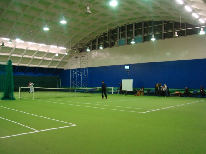 13 декабря 2009 - Открытие Теннисного турнира на приз газеты «Камелот»
