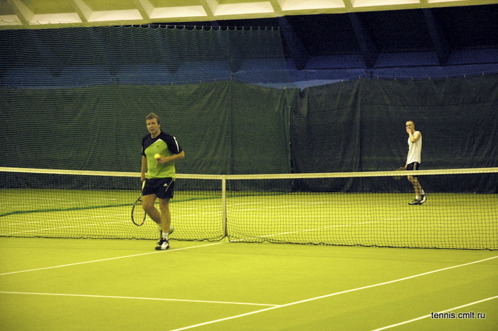 15 декабря 2009 г. - Второй игровой день Теннисного турнира на приз газеты «Камелот» - Константин Савко и Денис Ртищев