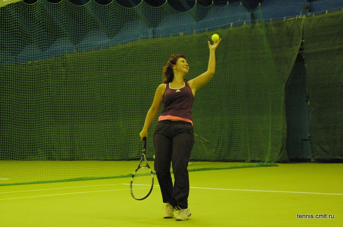 15 декабря 2009 г. - Второй игровой день Теннисного турнира на приз газеты «Камелот» - Оксана Ярош