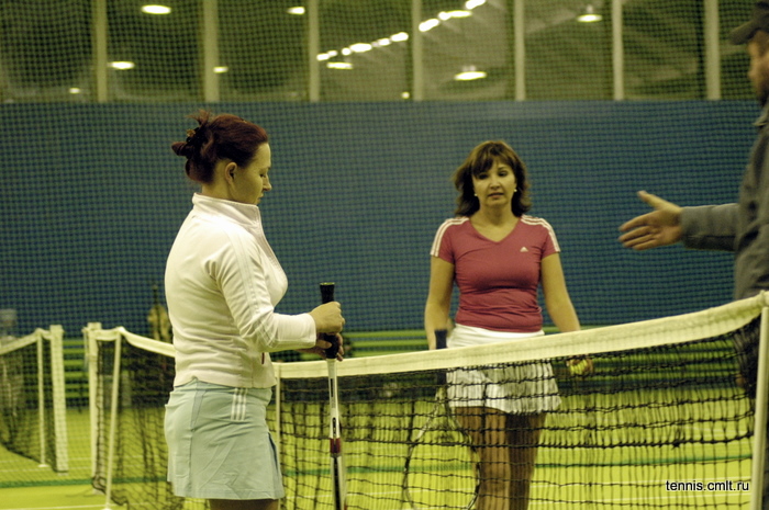 15 декабря 2009 г. - Второй игровой день Теннисного турнира на приз газеты «Камелот» - Юлия Мухина и Марина Литвинова