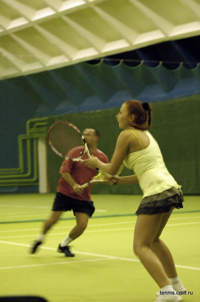 15 декабря 2009 г. - Второй игровой день Теннисного турнира на приз газеты «Камелот» - Андрей Кузьмин и Элеонора Рябицкая