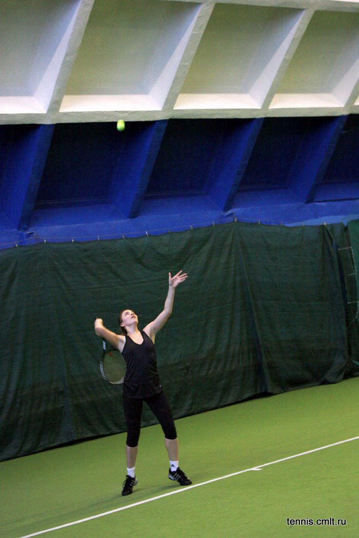 16 декабря 2009 г. - Третий игровой день Теннисного турнира на приз газеты «Камелот» - Екатерина Батищева