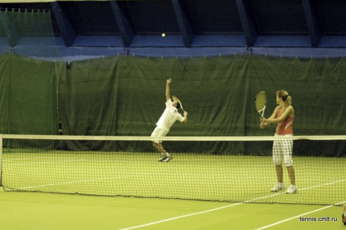 16 декабря 2009 г. - Третий игровой день Теннисного турнира на приз газеты «Камелот» - Дмитрий Арисов и Елена Лебедева