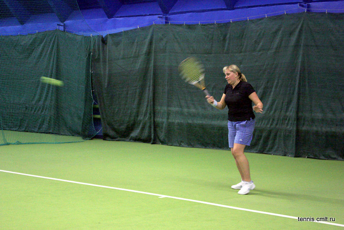 17 декабря 2009 г. - Четвертый игровой день Теннисного турнира на приз газеты «Камелот» - Ольга Смирнова