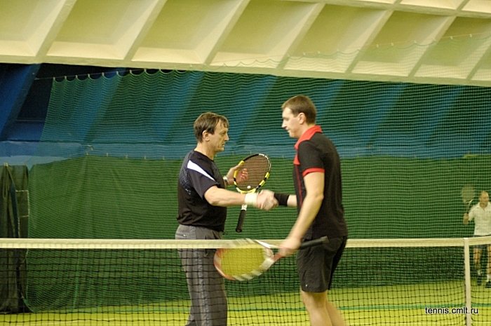 18 декабря 2009 г. - Пятый игровой день Теннисного турнира на приз газеты «Камелот» - Виктор Чебоксаров и Владислав Лансберг