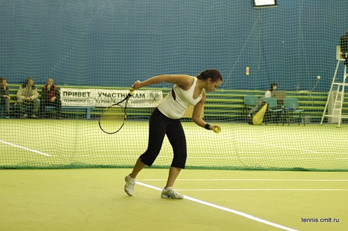 19 декабря 2009 г. - Шестой игровой день Теннисного турнира на приз газеты «Камелот» -  Валерия Агишевская