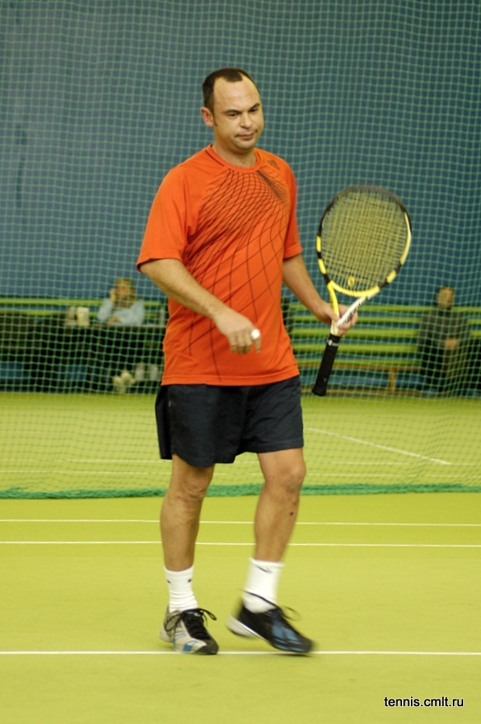 19 декабря 2009 г. - Шестой игровой день Теннисного турнира на приз газеты «Камелот» - Андрей Кузьмин