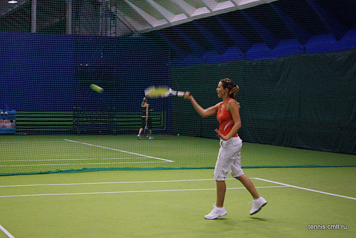 19 декабря 2009 г. - Шестой игровой день Теннисного турнира на приз газеты «Камелот» - Елена Лебедева