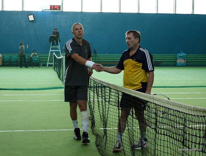 20 декабря 2009 г. - Седьмой игровой день Теннисного турнира на приз газеты «Камелот» - Геннадий Фоменко и Борис Таратута