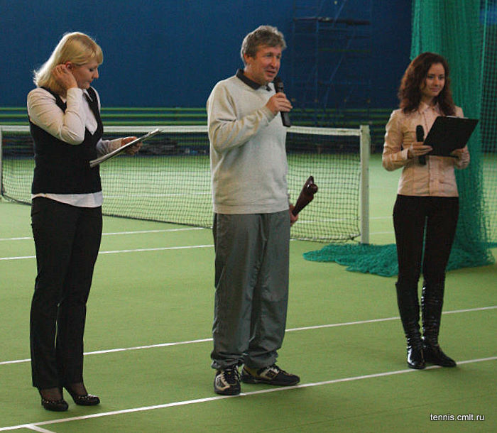 20 декабря 2009 г. - Закрытие Теннисного турнира на приз газеты «Камелот» - Константин Савко