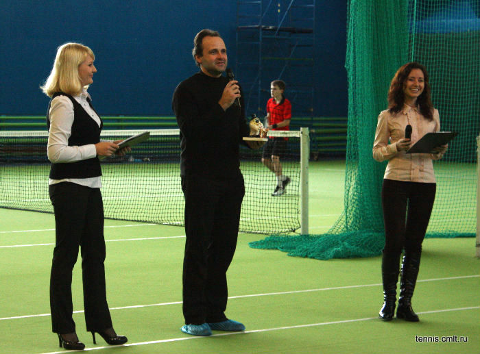 20 декабря 2009 г. - Закрытие Теннисного турнира на приз газеты «Камелот» - Андрей Шеремет