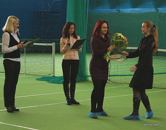 20 декабря 2009 г. - Закрытие Теннисного турнира на приз газеты «Камелот» - Юлия Мухина
