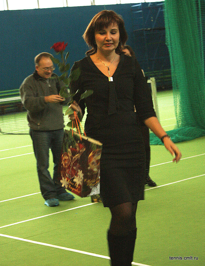 20 декабря 2009 г. - Закрытие Теннисного турнира на приз газеты «Камелот» - Марина Литвинова